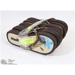 LOT OF 3 LADIES FLIP FLOP SANDALS ASSORTED SIZES