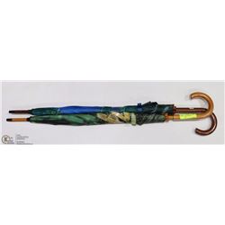 LOT OF 2 SILK SCREENED UMBRELLAS