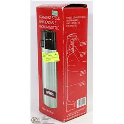 NEW THERMOS 1L STAINLESS STEEL VACUUM BOTTLE