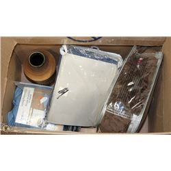 BOX WITH RECLINING CHAIR SLIPCOVER, DECORATIVE