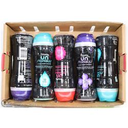 FLAT OF 5 ASSORTED DOWNY UNSTOPPABLES IN-WASH