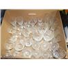 Image 1 : FLAT OF ESTATE CRYSTAL AND GLASSWARE