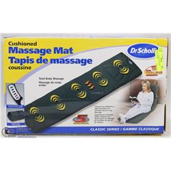 NEW DR. SCHOLL'S HEATED MASSAGE MAT