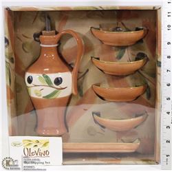 NEW TABLETOPS UNLIMITED OLEVINO 6 PC DIPPING SET