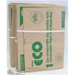 4 BUNDLES OF RONA 5-PACK ECO COMPOSTABLE PAPER