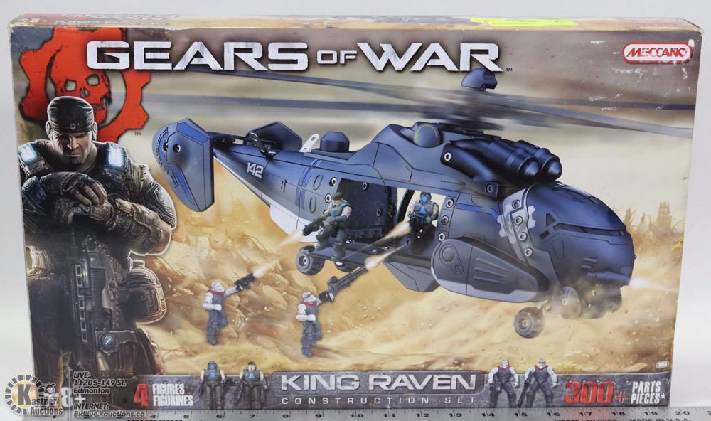 BRAND NEW MECCANO GEARS OF WAR KING RAVEN