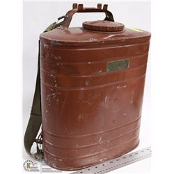 VINTAGE ARMY BACK FLAME THROWER