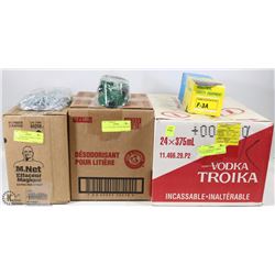 LOT OF CUTTING GOGGLES, PAPER CLAMPS, AND