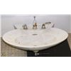 Image 1 : BATHROOM SINK WITH FAUCETS