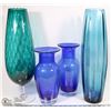 Image 1 : BOX OF 4 VASES