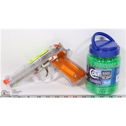 AIRSTRIKE 240 PLASTIC AND ALUMINUM AIRSOFT GUN .24
