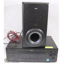 RCA RT2770 HOME THEATRE RECEIVER WITH SUBWOOFER