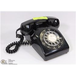 RETRO BLACK NORTHERN TELECOM ROTARY PHONE