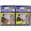 Image 1 : TWO BOXES OF NORTH CAP MOUNTED HEARING PROTECTORS
