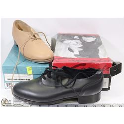TWO PAIRS OF WOMENS DANCE SHOES BOTH SIZE 8.5