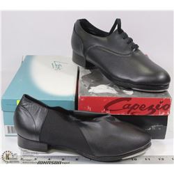 TWO PAIRS OF WOMENS DANCE SHOES SIZE 9.5