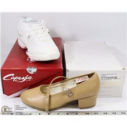 TWO PAIRS OF WOMENS DANCE SHOES SIZE 6