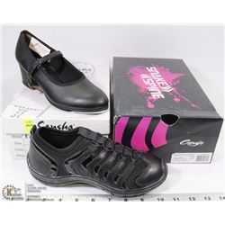TWO PAIRS OF DANCE SHOES SIZE 5