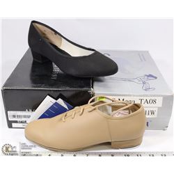 TWO PAIRS OF DANCE SHOES SIZE 11