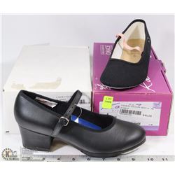 TWO PAIRS OF DANCE SHOES SIZE 6