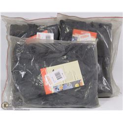 LOT OF 3 MAYLINE BLACK MEDIUM HOODIES