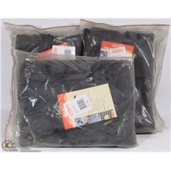 LOT OF 3 MAYLINE BLACK MEDIUM HOODIES