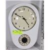 Image 1 : WALL MOUNT CLOCK & TIMER COMBO -