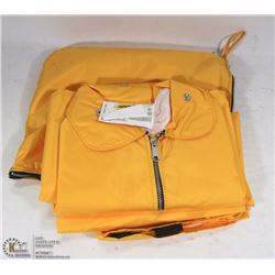 RAIN JACKET WITH BIB SIZE XL
