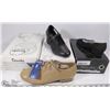 Image 1 : 3 PAIRS OF DANCE SHOES SIZES 11,5,13.5