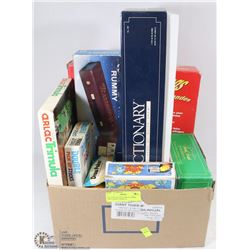 ESTATE LOT OF FAMILY GAMES INCLUDING TRIMULA,