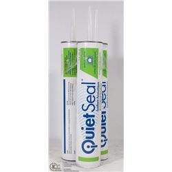 LOT OF 3 QUIET SEAL SEALANT ACOUSTIC SEALANT