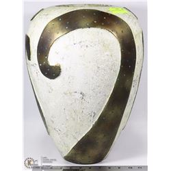 LARGE ETCHED DESIGN VASE