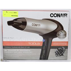 CONAIR TITANIUM AND TOURMALINE HAIR DRYER