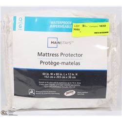 MAINSTAYS WATERPROOF MATTRESS PROTECTOR SIZE QUEEN