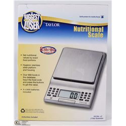 THE BIGGEST LOSER BY TAYLOR NUTRITIONAL SCALE