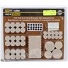 Image 1 : FIX IT 200PC FELT PAD & VINYL BUMPER SELF ADHESIVE