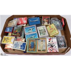 FLAT OF VINTAGE CARDS WARDAIR, US AIR FORCE &