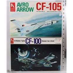 VINTAGE SET OF 2 HOBBYCRAFT CANADIAN JETS AVRO