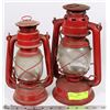 Image 1 : 2 RED LANTERNS