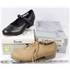 Image 1 : 2 PAIRS OF DANCE SHOES , SIZE 4