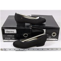2 PAIRS OF DANCE SHOES , SIZE 1