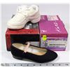 Image 1 : 2 PAIRS OF DANCE SHOES , SIZE 12