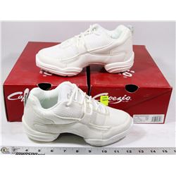 2 PAIRS OF DANCE SHOES , SIZE 5