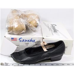 2 PAIRS OF DANCE SHOES , SIZE 13