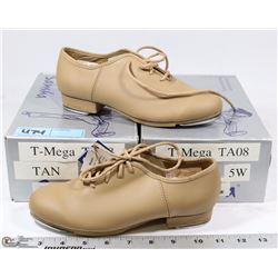 2 PAIRS OF DANCE SHOES , SIZE 5