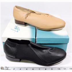 2 PAIRS OF DANCE SHOES , SIZE 10.5