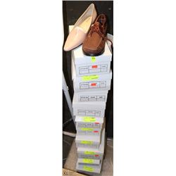 10 PAIRS OF WOMENS SHOES SIZES RANGE 6-9