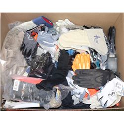 BOX OF ASST WORK GLOVES