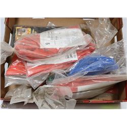 FLAT OF ASST RUBBER GLOVES