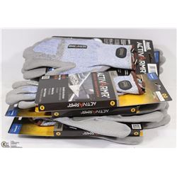 CASE OF ANSELL ACTIVARMR MASON GLOVES MEDIUM